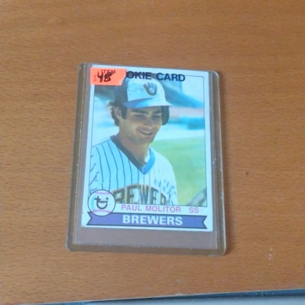 Paul Molitor rookie Baseball Card